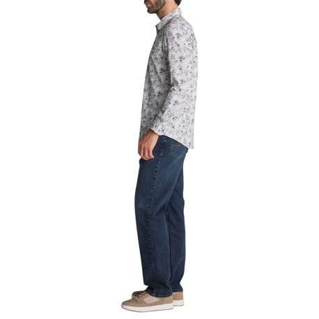 Chemise en coton multicolore à motifs floraux pourvue d'une coupe droite - Image 6