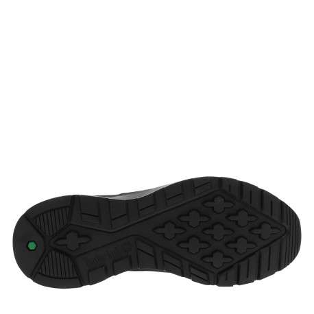 Sneakers Euro Grid Mid en cuir nubuck kaki ornées du logo métallique - Image 6