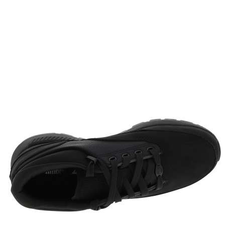 Sneakers Euro Grid Mid en cuir nubuck noir ornées du logo métallique - Image 5