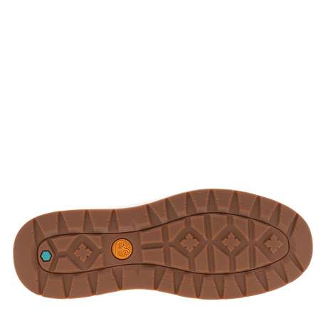 Sneakers Maple Grove Low en cuir nubuck cognac pourvues d'un talon plat - Image 6