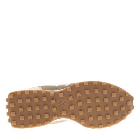 Baskets noires à lacets avec patch effet léopard à l'arrière - Image 6