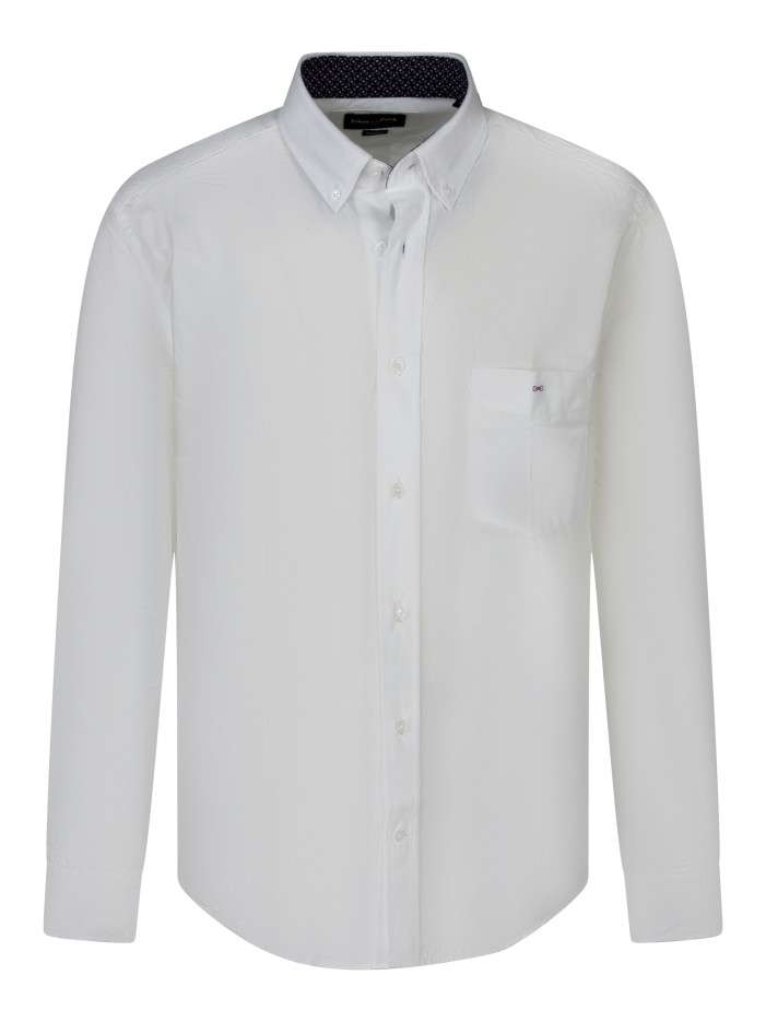 Chemise en coton blanche...
