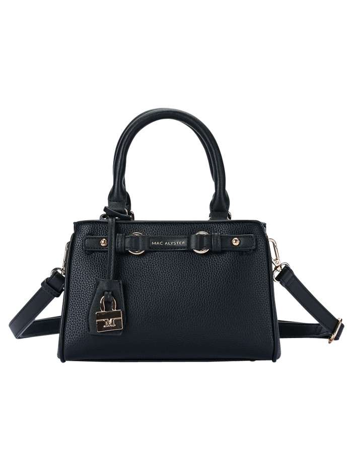 Mini sac à main noir en...