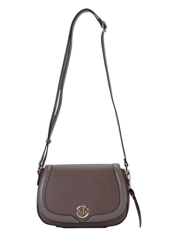 Sac à bandoulière taupe...