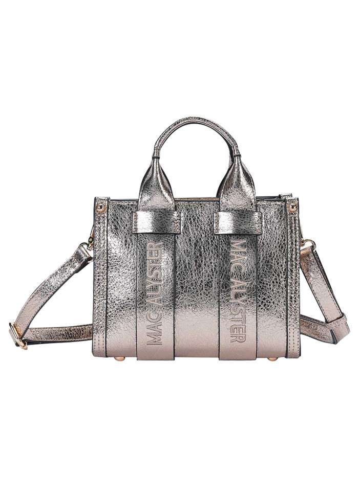 Sac à main bronze brillant...