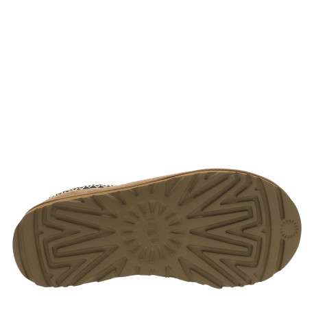 Mules W Tasman Ii en cuir nubuck beige à talon plat et surpiqûres bicolores - Image 6