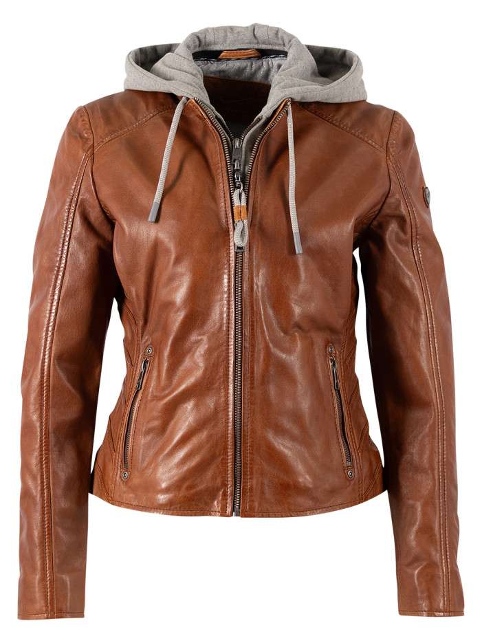 Blouson en cuir de mouton...