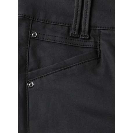 Pantalon noir pourvu d'une coupe droite et de poches classiques - Image 2