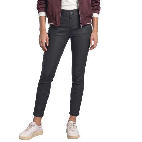 Pantalon noir pourvu d'une coupe droite et de poches classiques - Image 3