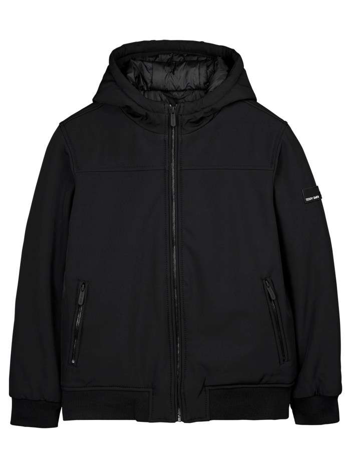 Blouson zippé noir pourvu...