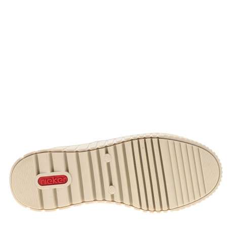 Boots brunes à talon compensé cranté pourvues d'un zip latéral - Image 6