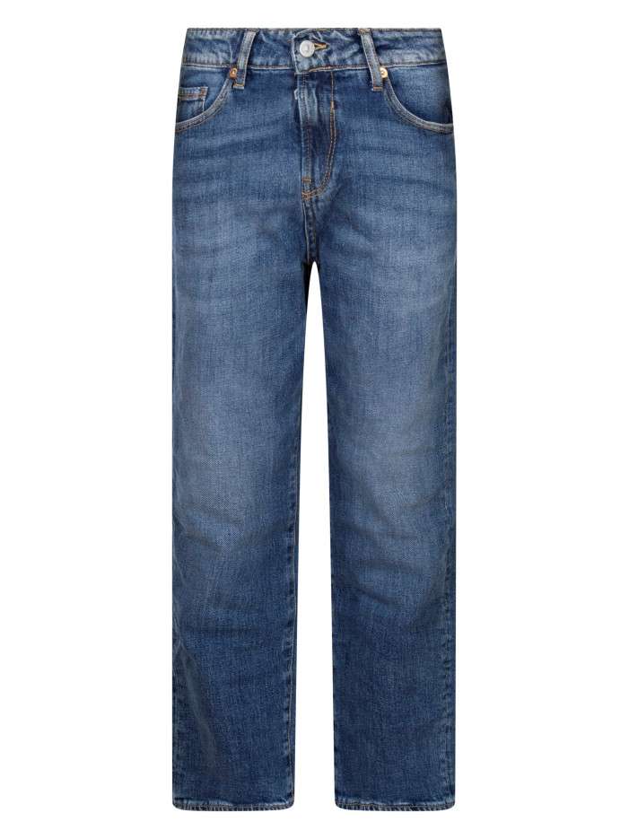 Jean à taille réglable en...