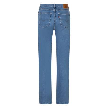 Jean 722 High Rise bleu clair à coupe slim pourvu de 5 poches - Image 2