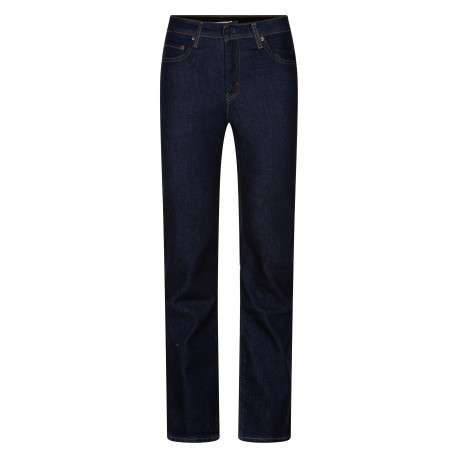 Jean 722 High Rise bleu nuit à coupe slim pourvu de 5 poches