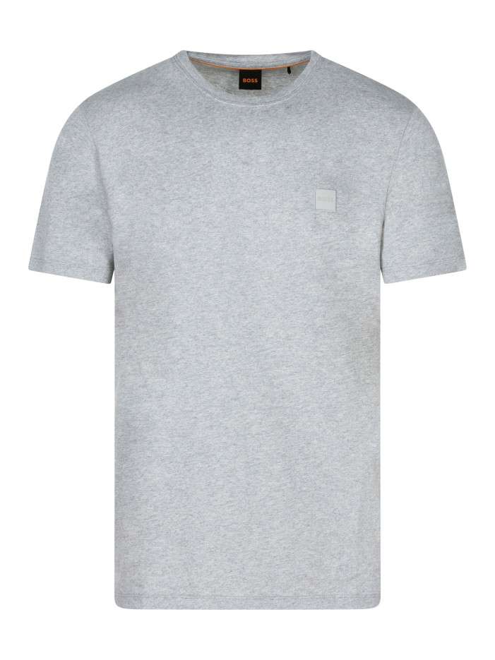 T-shirt en coton gris...