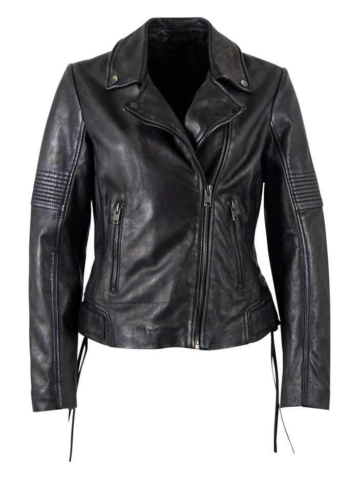 Blouson en cuir de mouton...