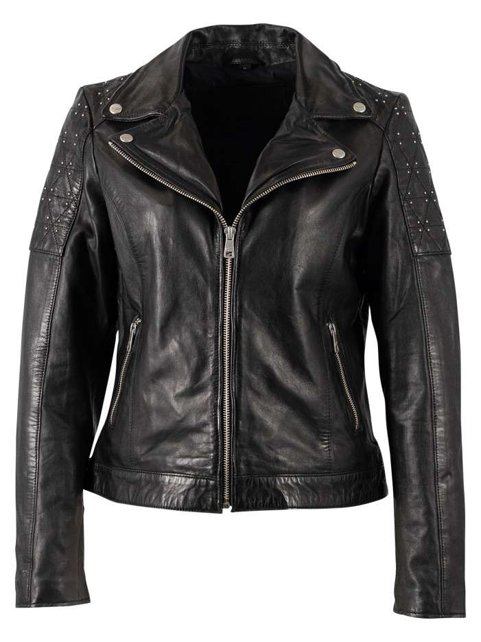 Blouson en cuir de mouton...