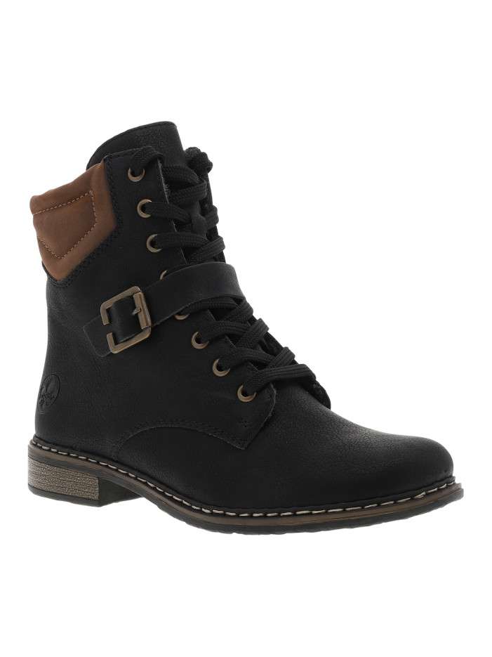 Bottines noires à talon...