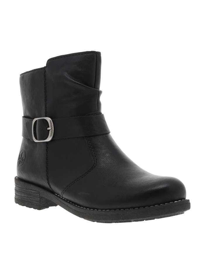 Boots noires à talon...