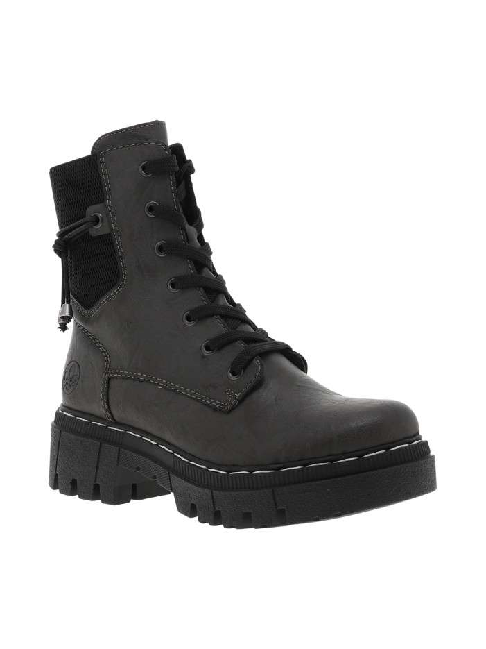 Bottines grises à talon...