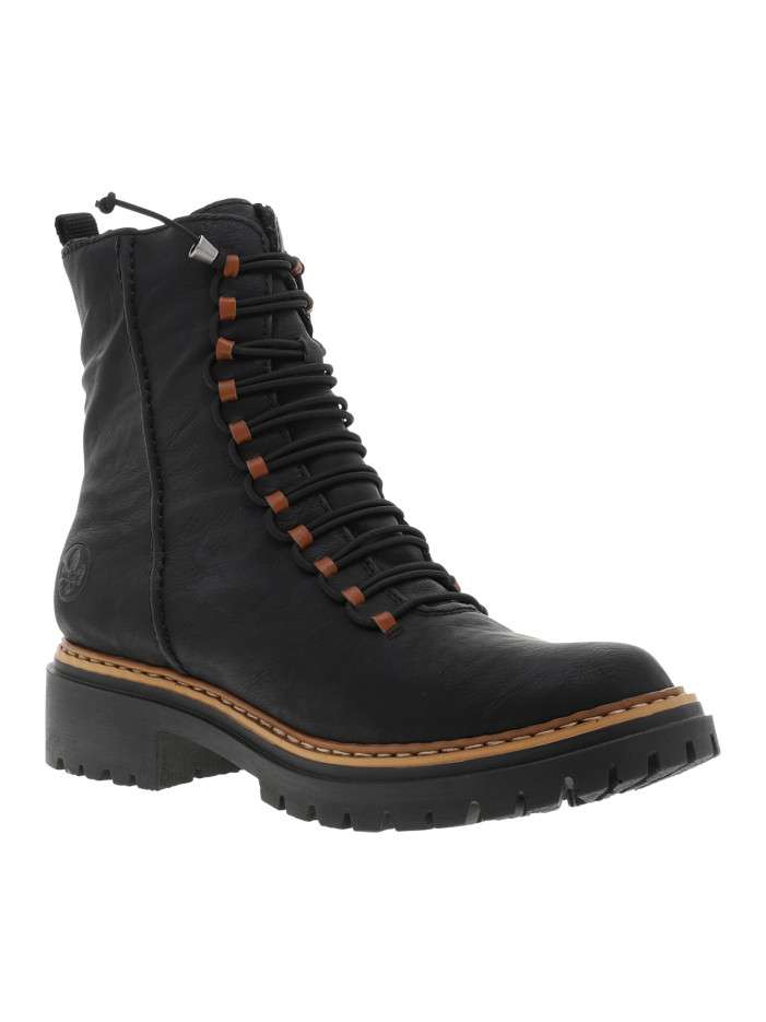 Bottines noires à talon...