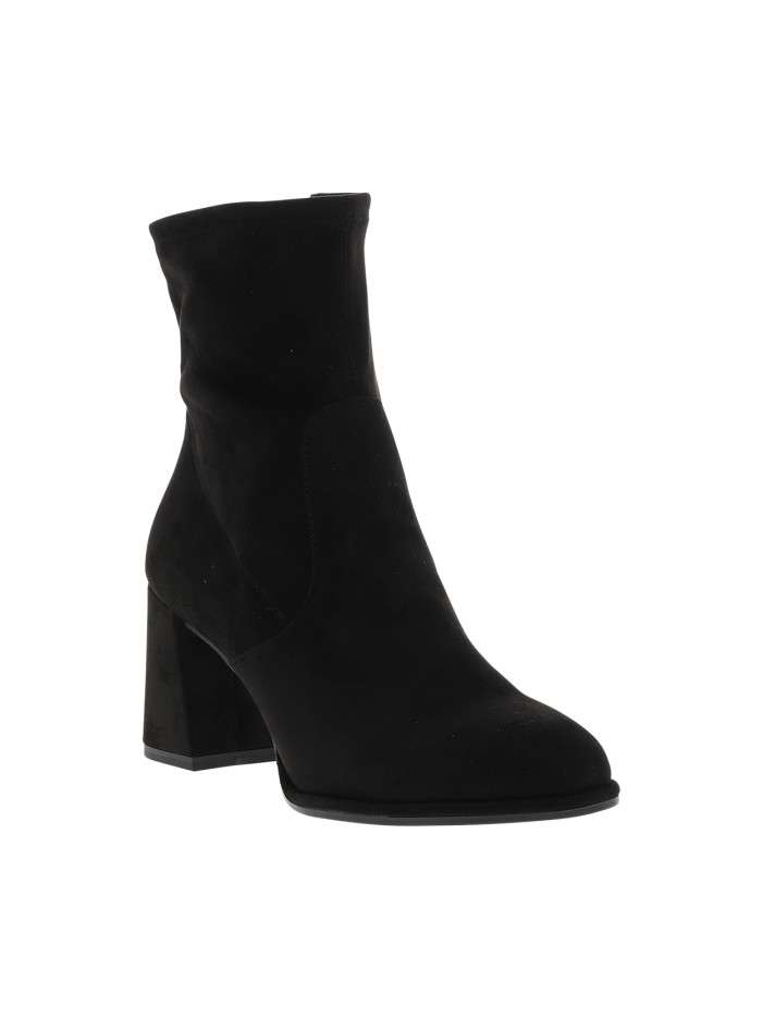 Boots noires à talon...