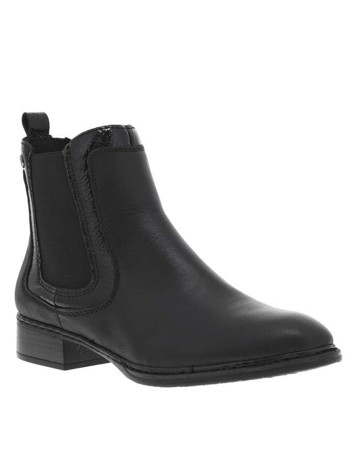 Boots noires à talon...