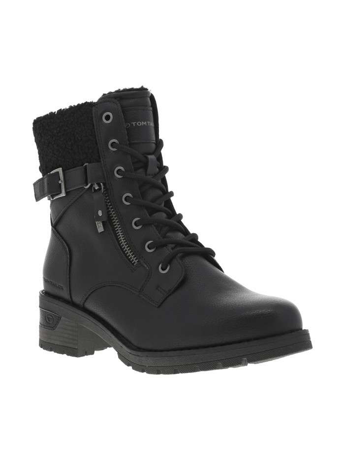 Bottines noires à talon...