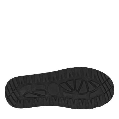 Boots noires à talon compensé pourvue d'une doublure en fausse fourrure - Image 6