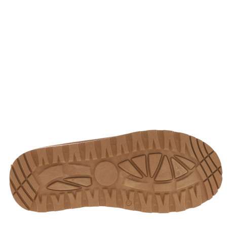 Boots brunes à talon compensé pourvue d'une doublure en fausse fourrure - Image 6