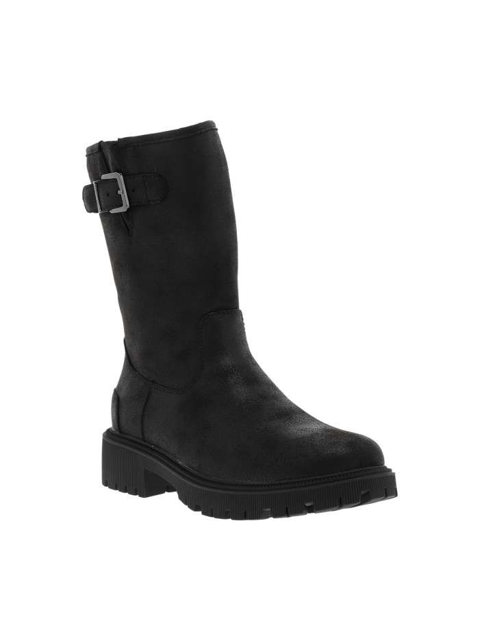 Bottes noires à talon...