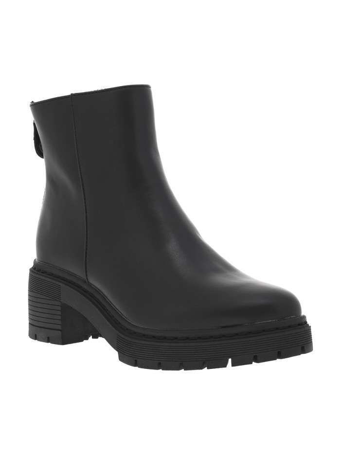 Boots noires à talon...