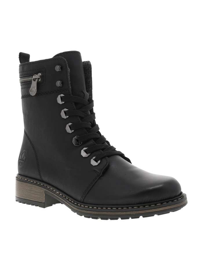 Bottines noires à talon...