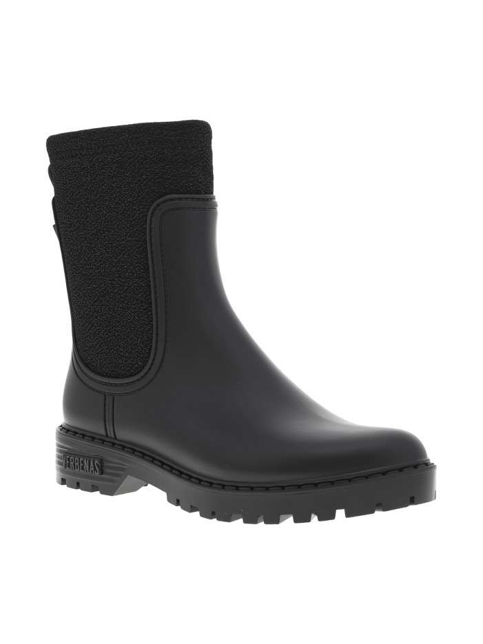 Boots noires à talon...