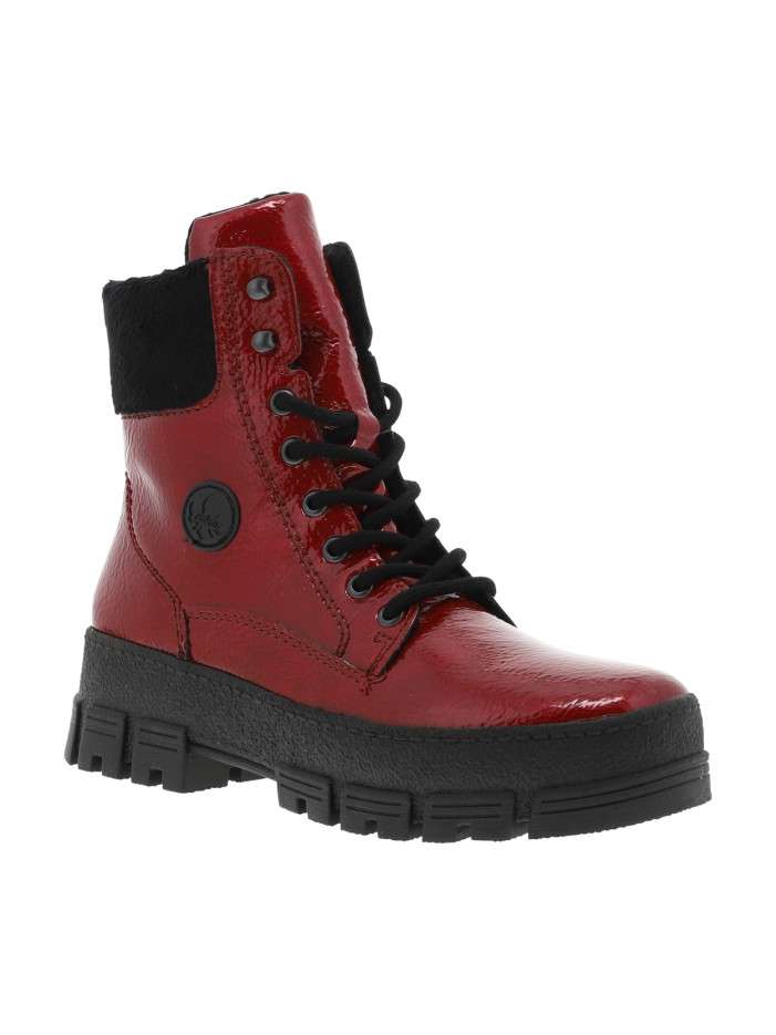 Bottines rouge à talon...