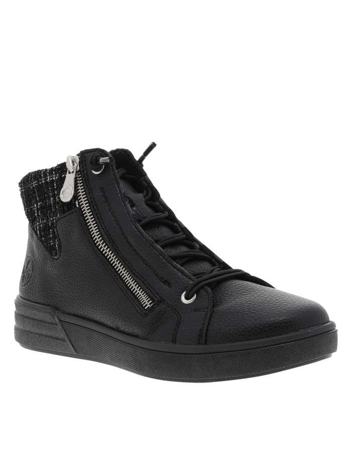 Bottines noires à talon...