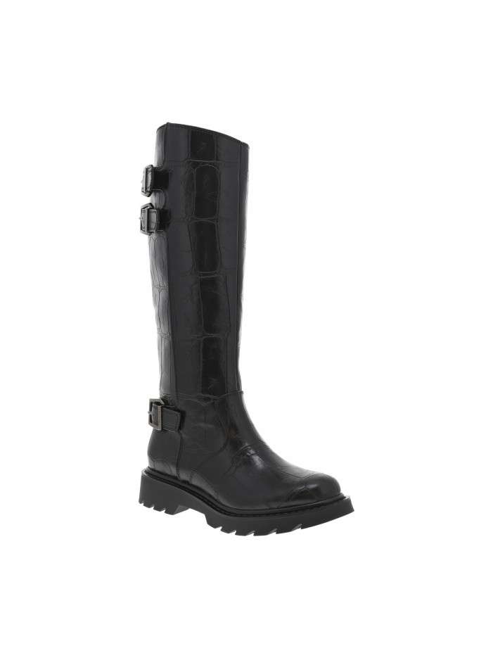 Bottes noires effet...