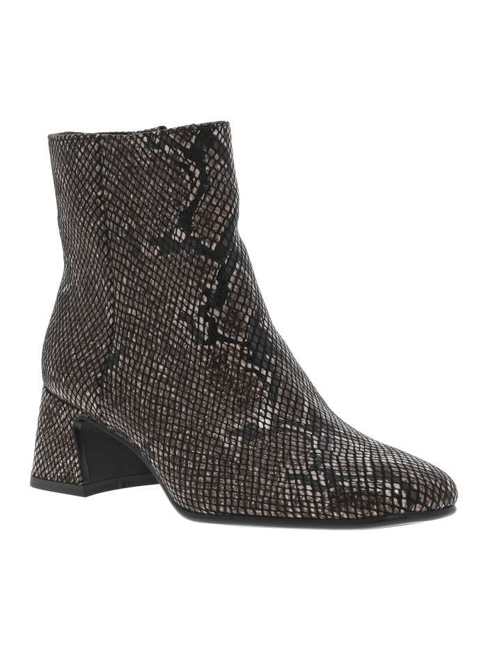 Boots effet reptile avec...