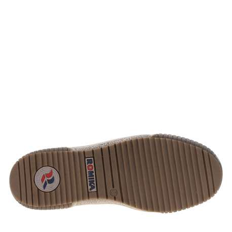 Boots brunes à talon plat avec un zip côté interne et doublure en lainage - Image 6