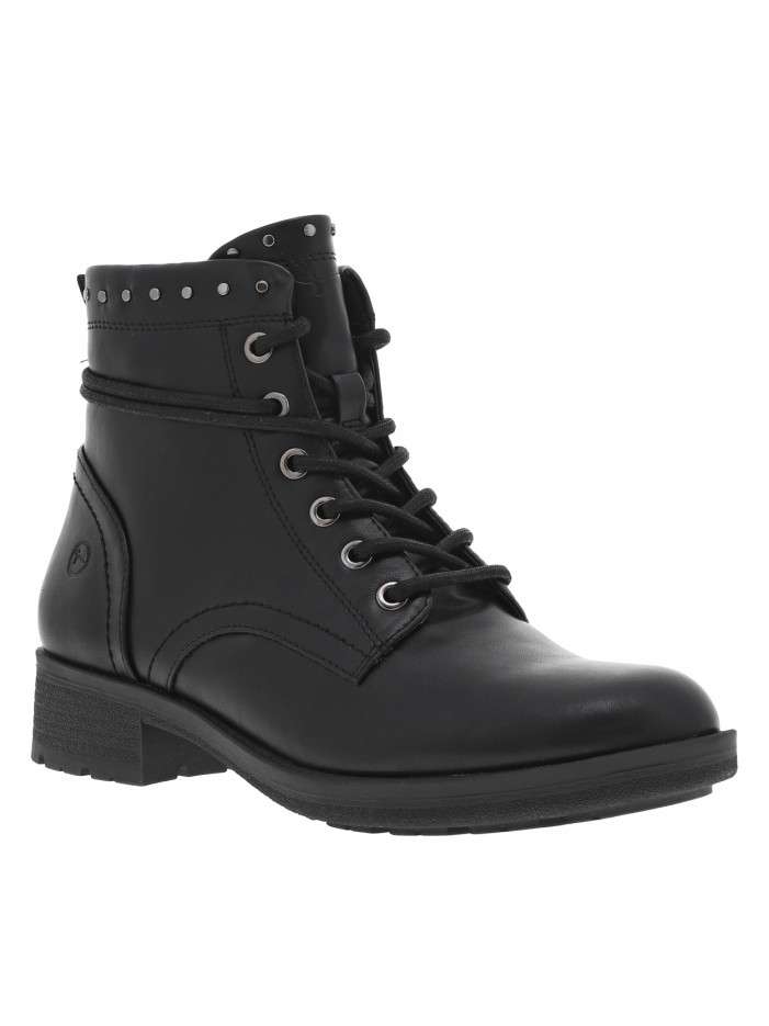 Bottines noires à talon...