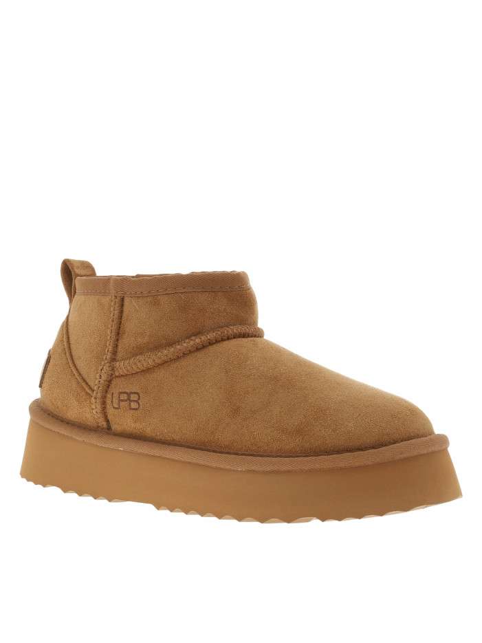 Boots camel à talon...