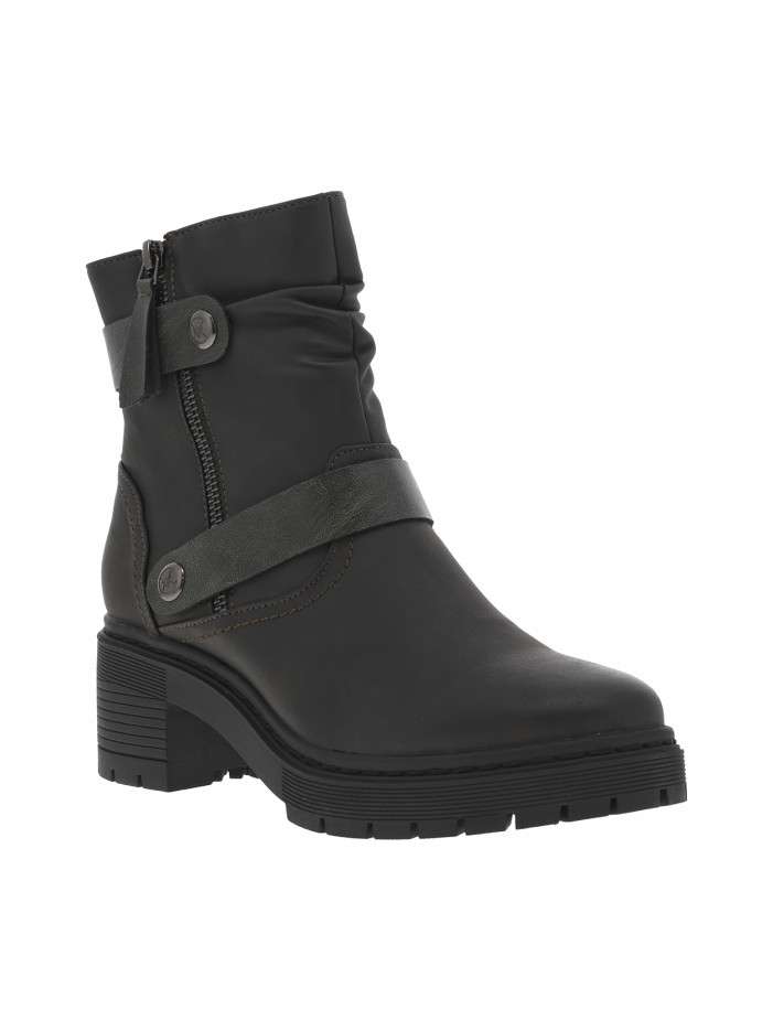 Boots noire à talon...