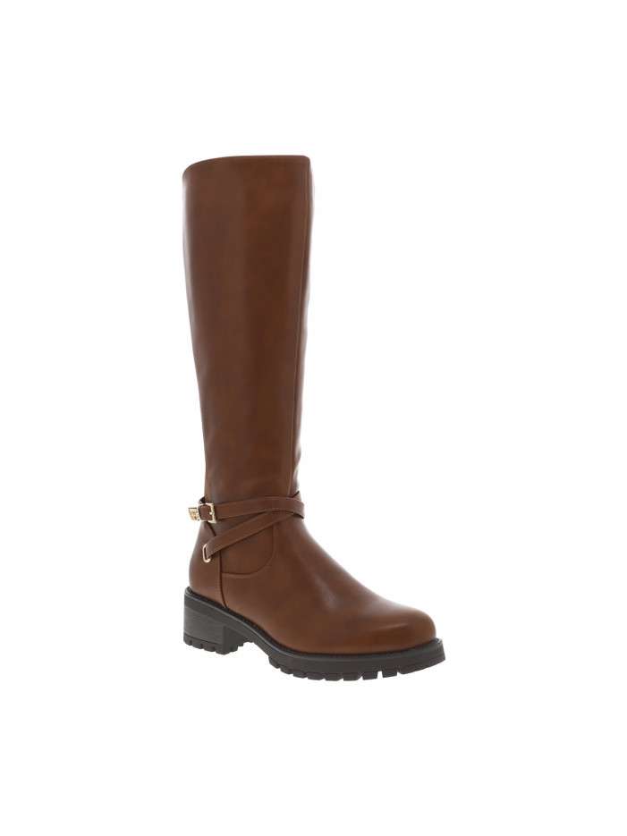 Bottes camel pourvue d'une...