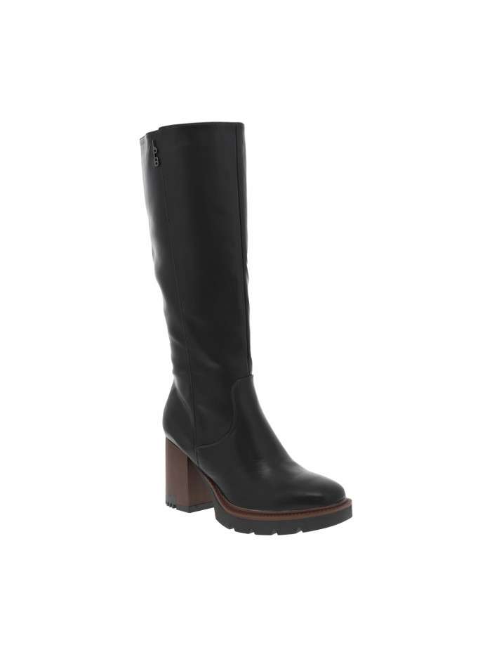 Bottes noires à talon...