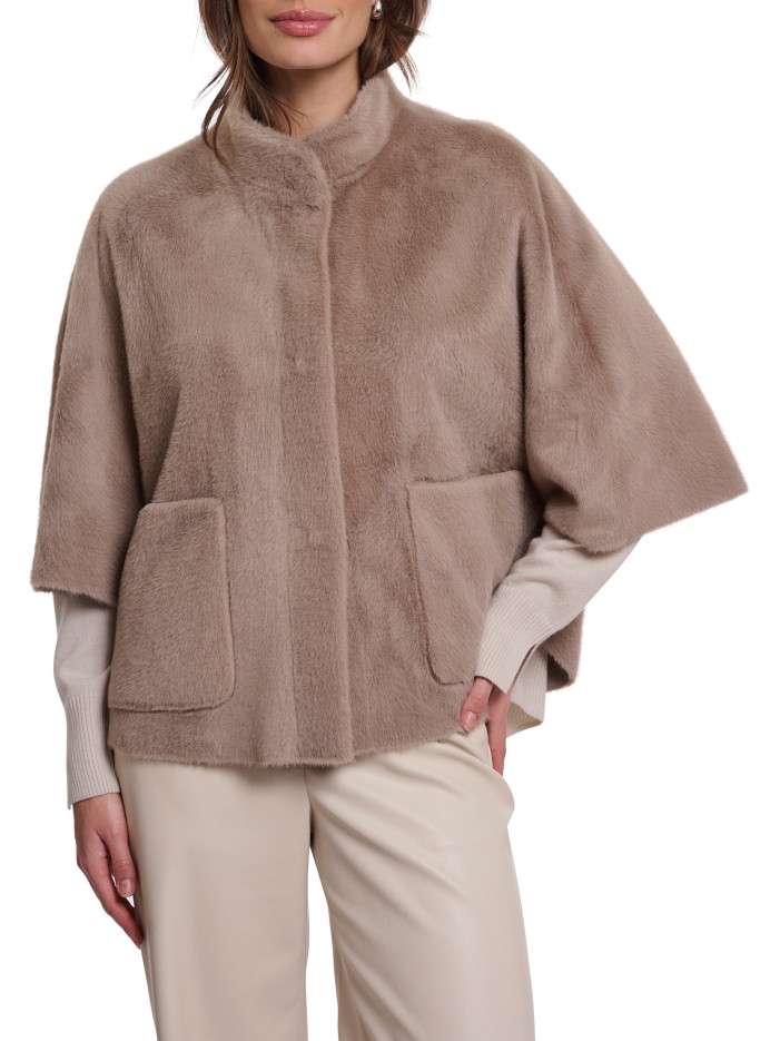 Gilet beige coupe ample...