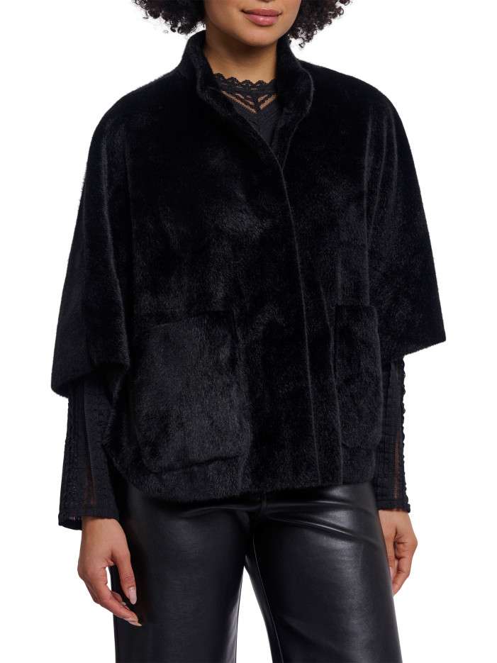 Gilet noir coupe ample...
