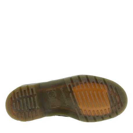 Mocassins en cuir noirs à semelle plate translucide et à soufflets élastiqués - Image 6