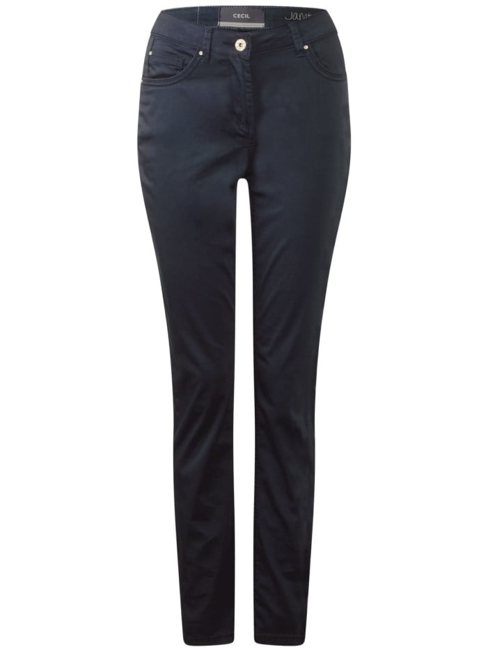 Pantalon femme bleu